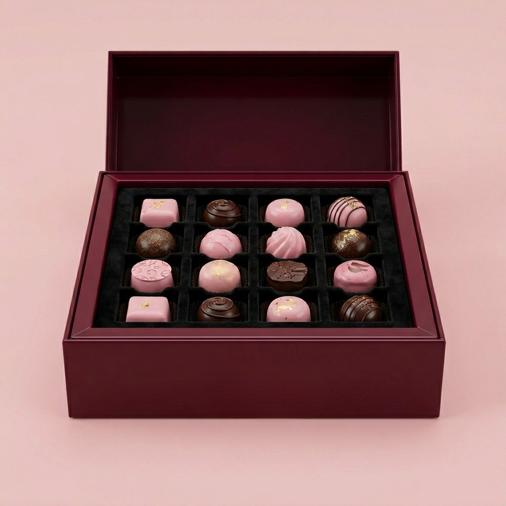 luxury bonbon chocolate packaging