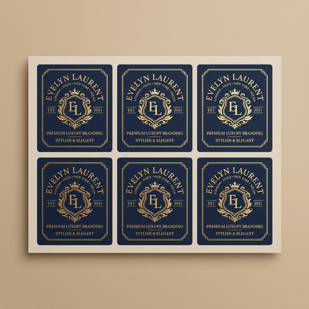 Custom Product Branding Stickers