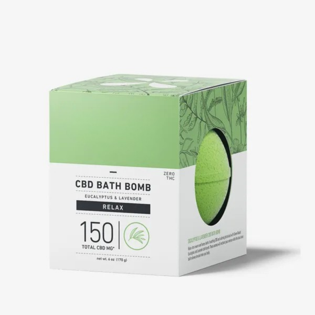 CBD bath bomb packaging