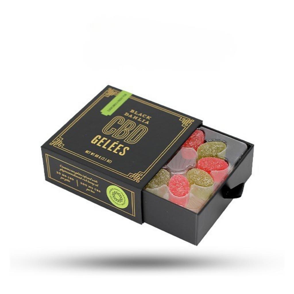custom printed CBD candy boxes