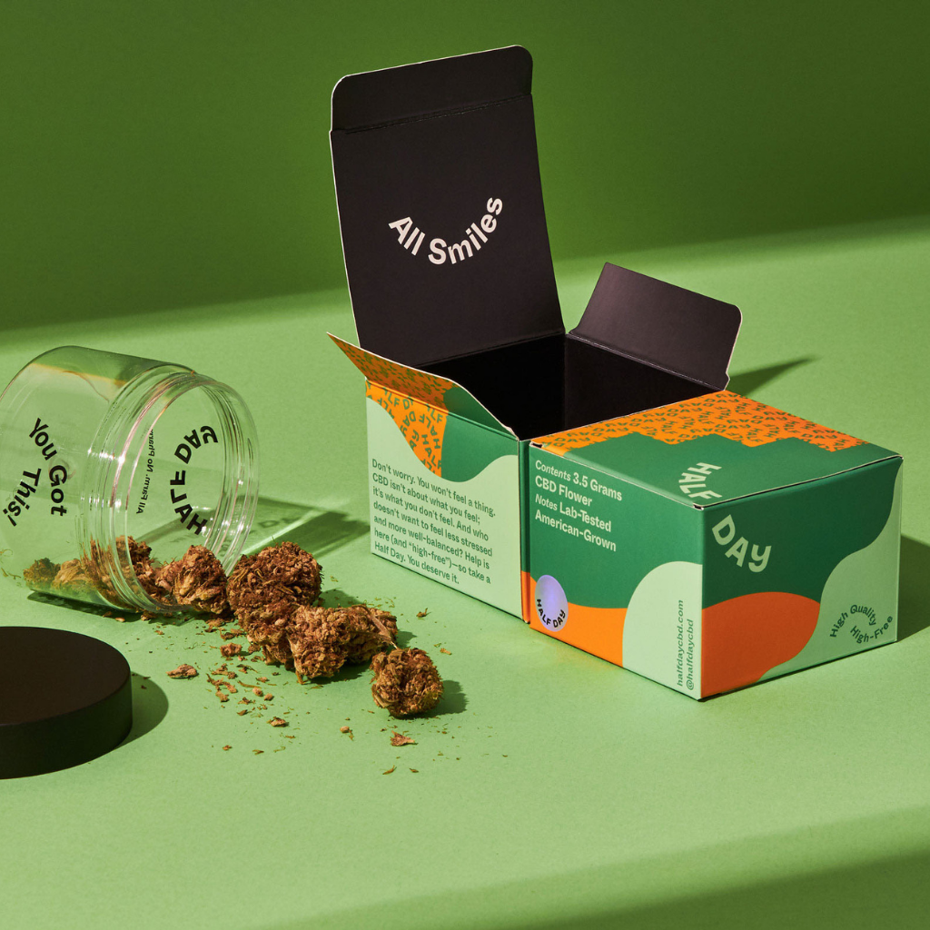CBD tuck end boxes