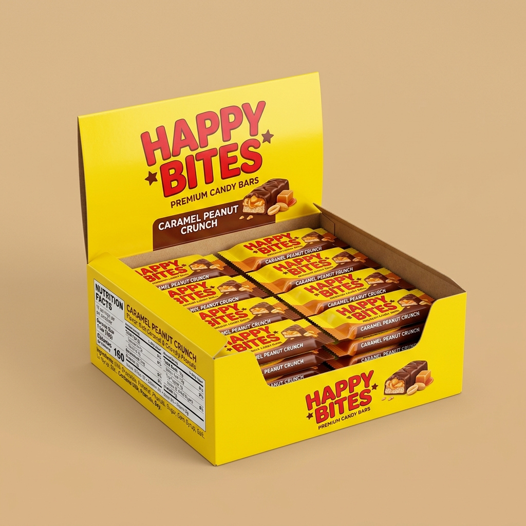 candy bar boxes
