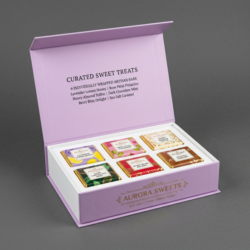 custom candy bar packaging boxes