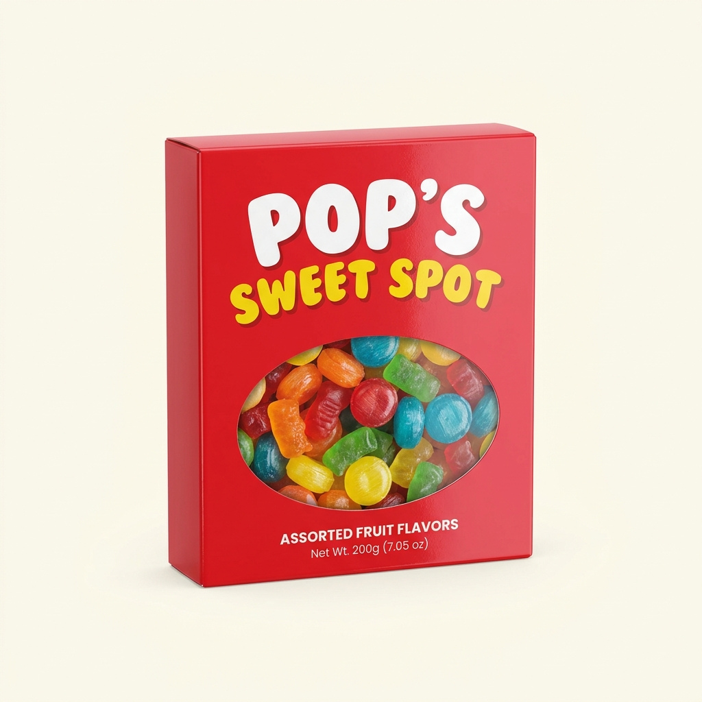 Custom Window Candy Boxes