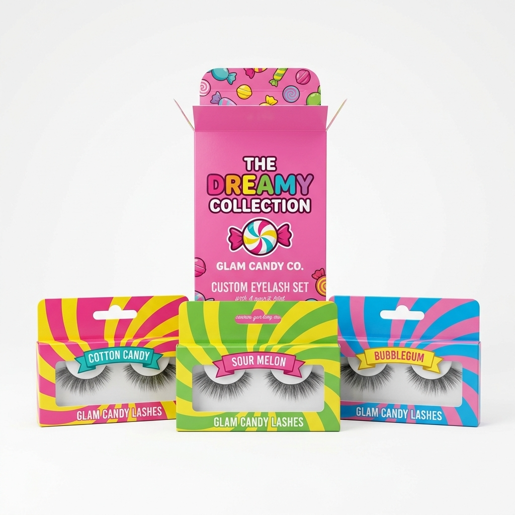 Custom Candy Lash Packaging