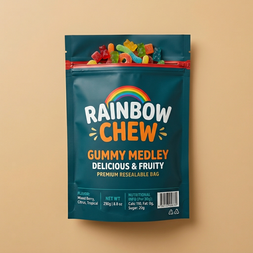 Personalized Candy Packaging Bags