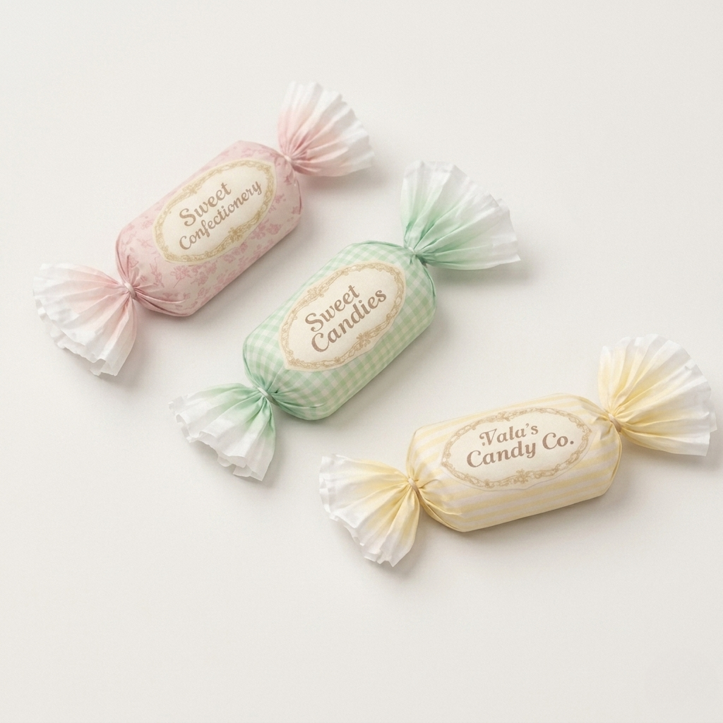 custom candy paper