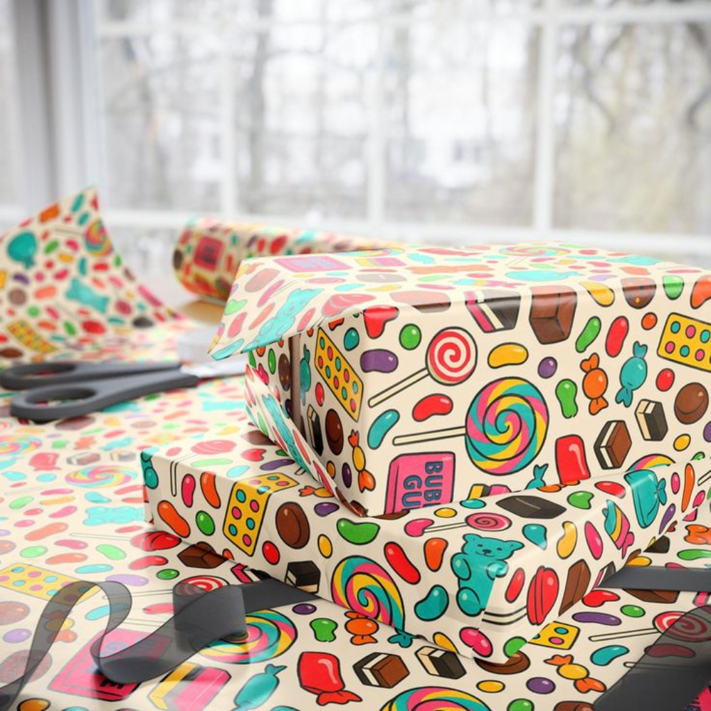 Candy Wrapping Paper