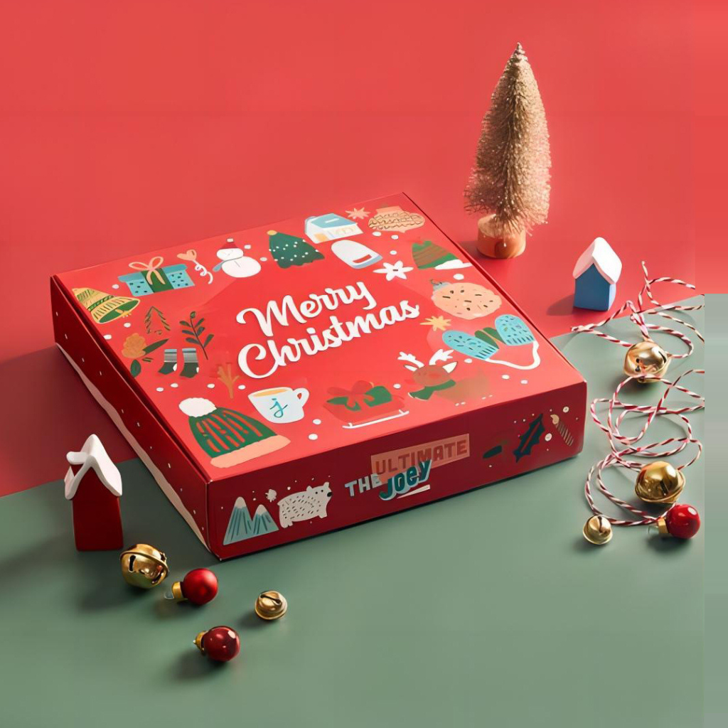 custom printed Christmas boxes