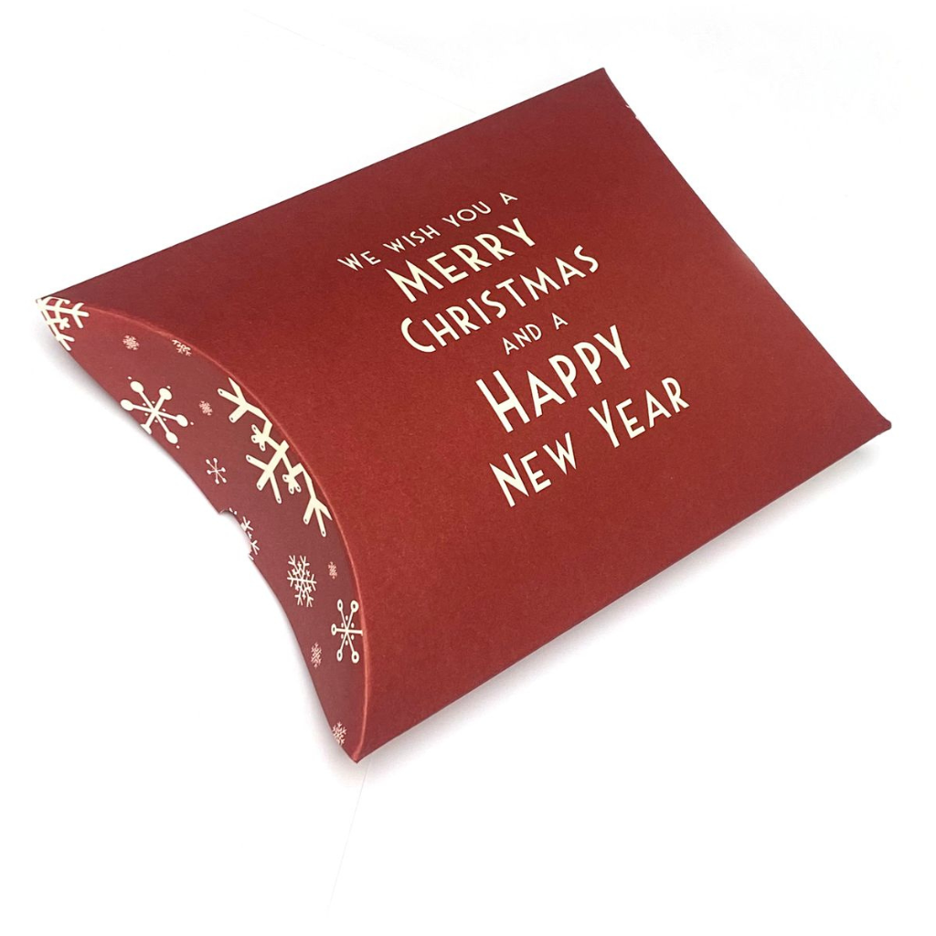 luxury Christmas pillow boxes