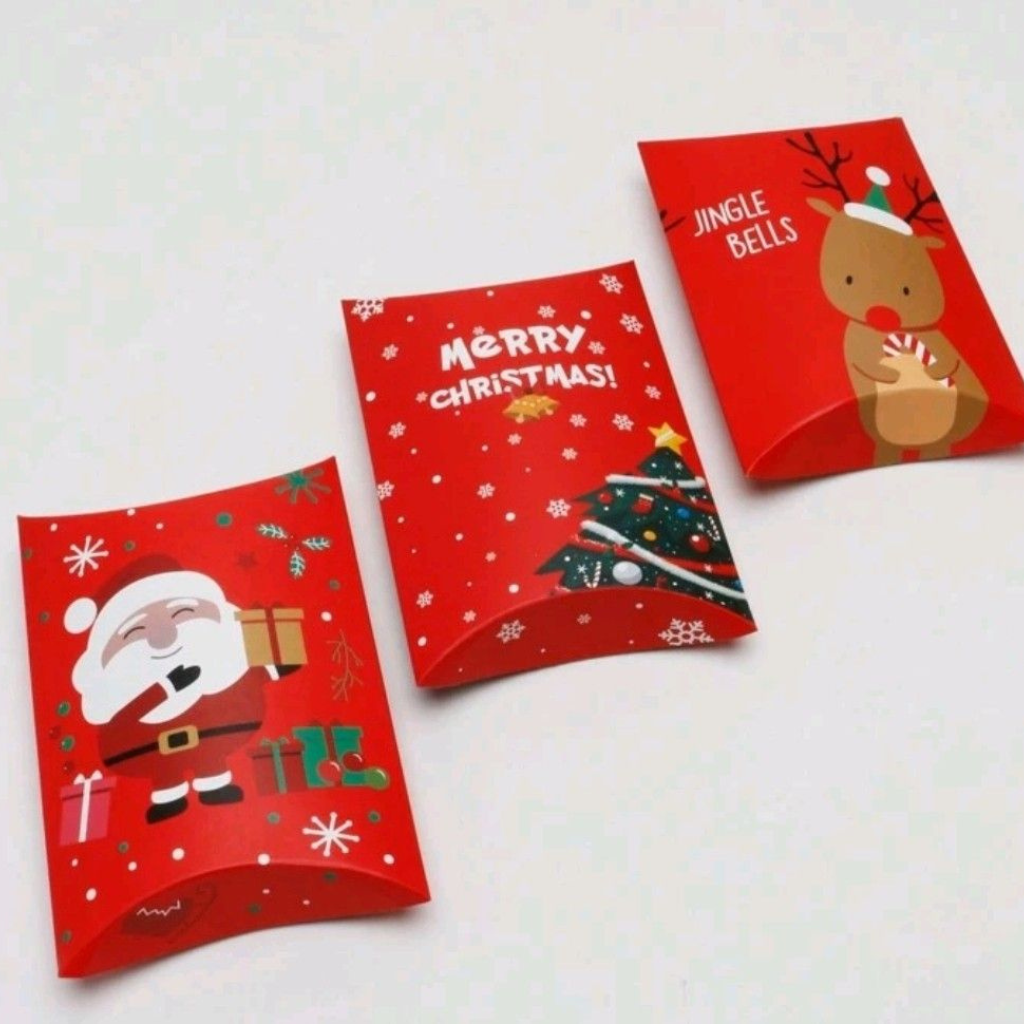 custom Christmas pillow boxes