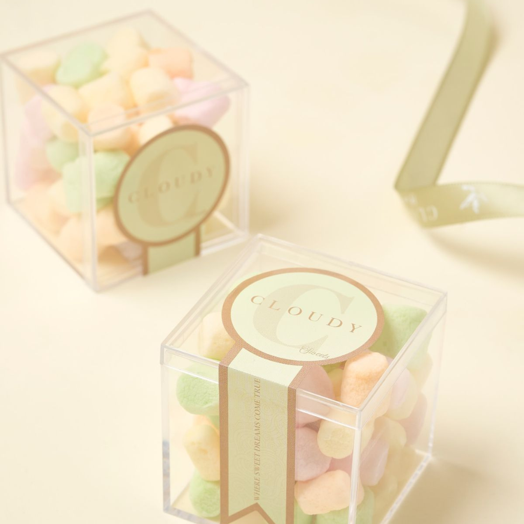 custom clear candy boxes