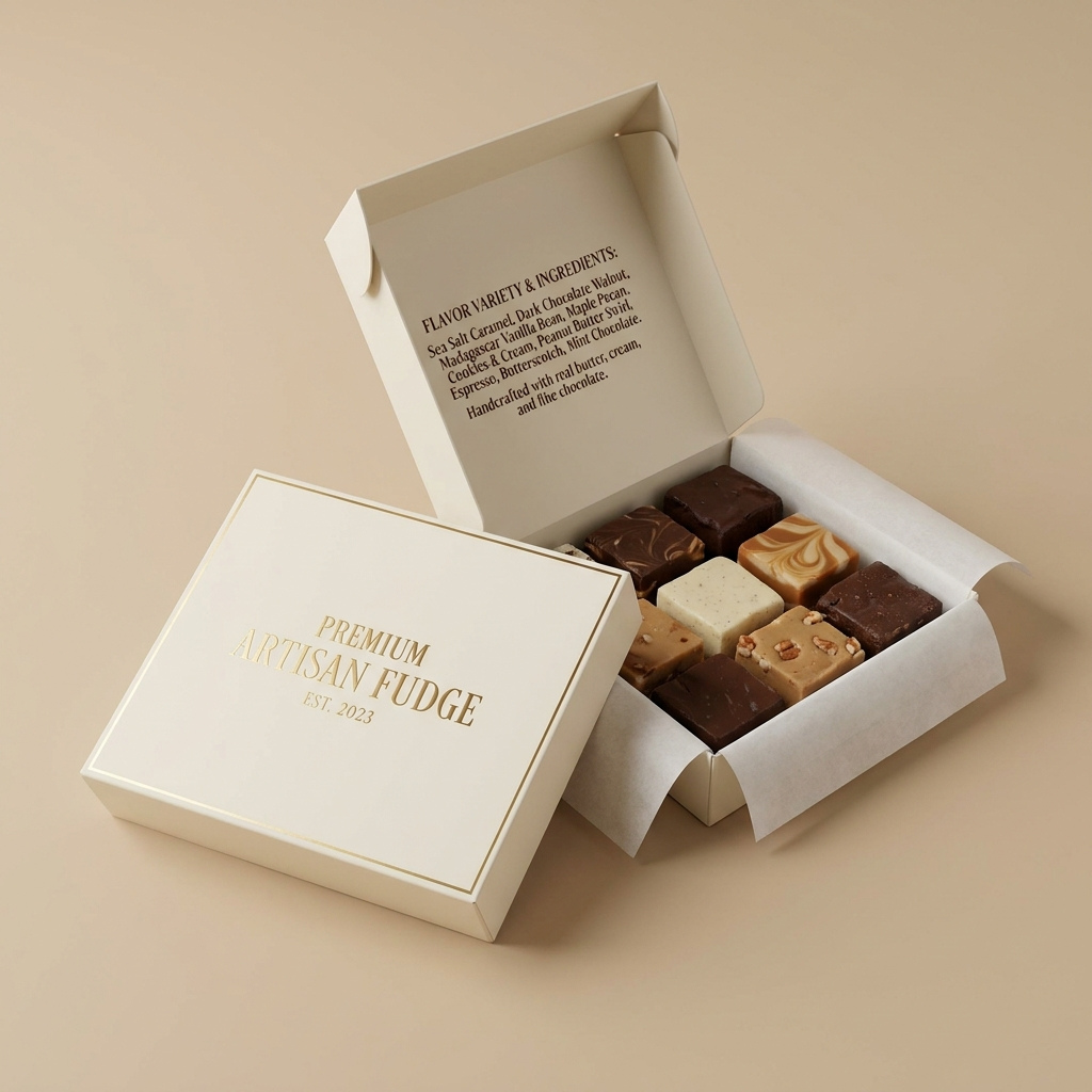 Custom Fudge Boxes