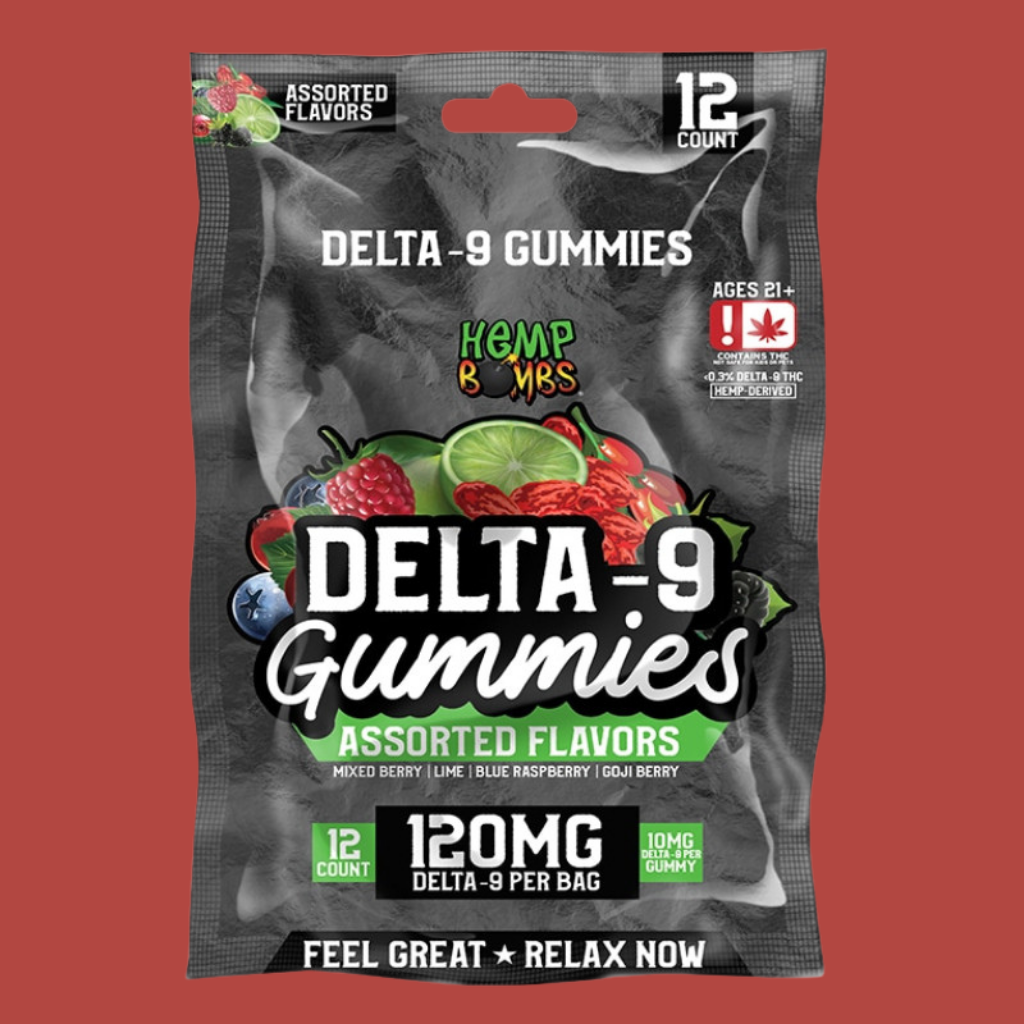 custom Delta 9 gummy bags