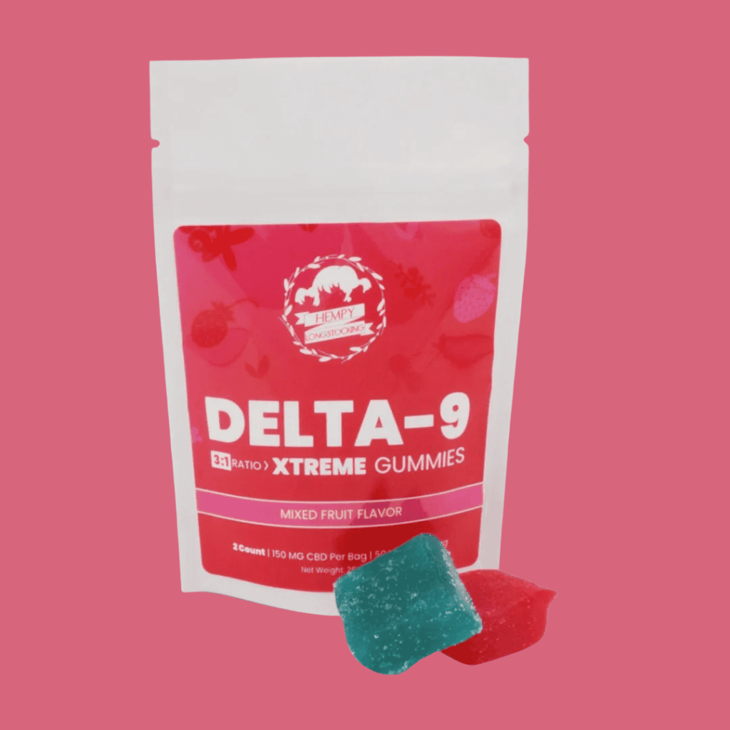 Delta 9 gummies packaging