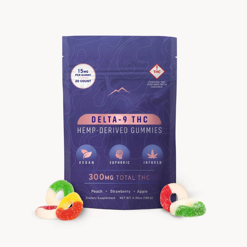 custom Mylar Delta 9 gummies bags
