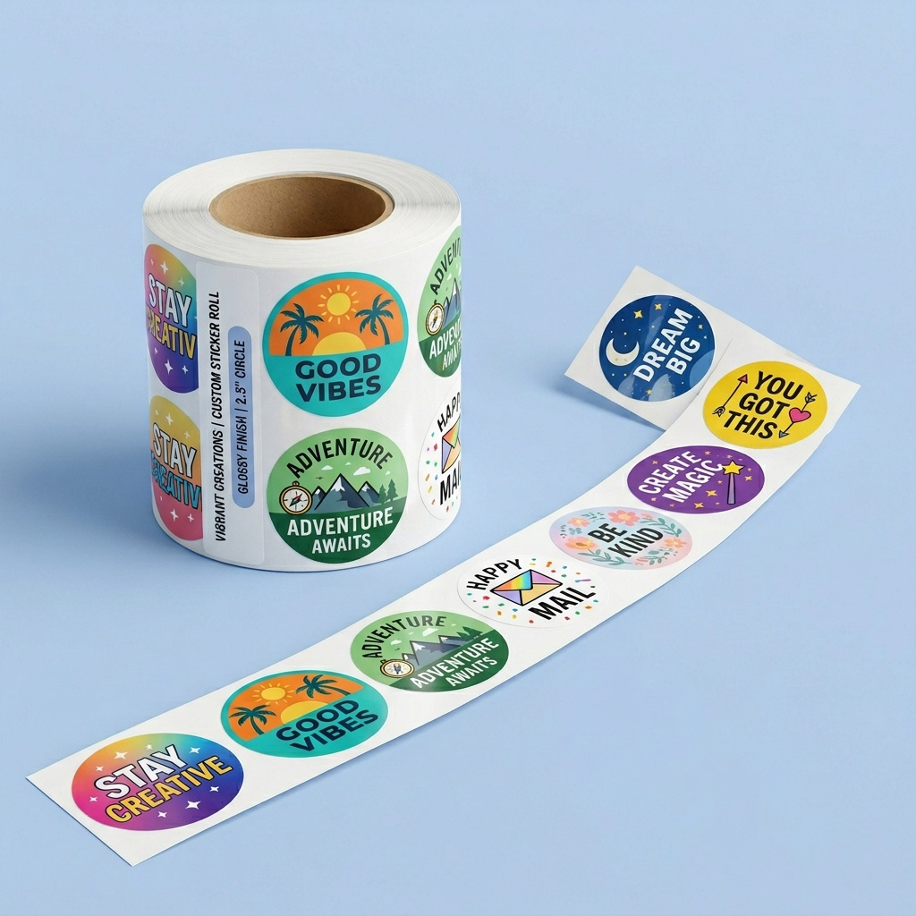 die-cut stickers