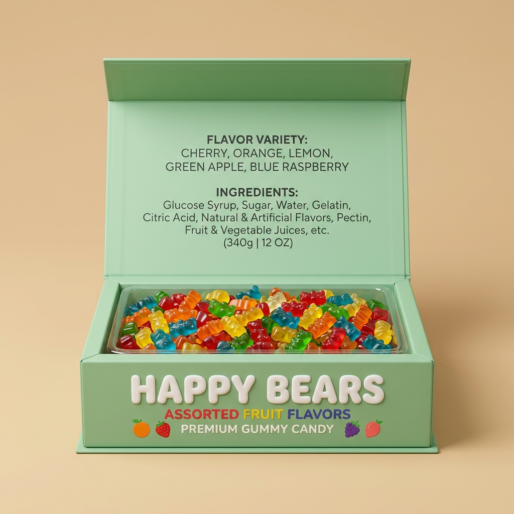 personalized gummies boxes