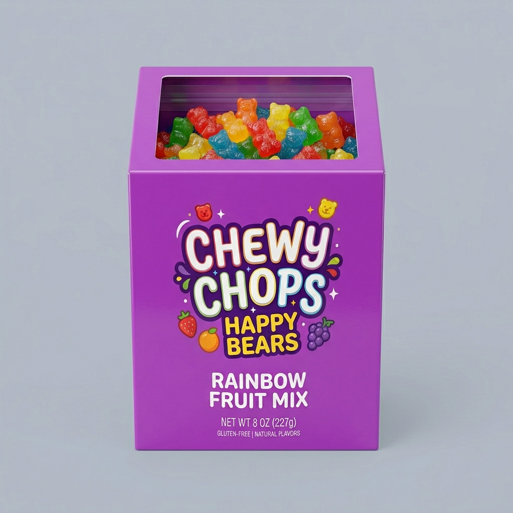 candy gummies packaging