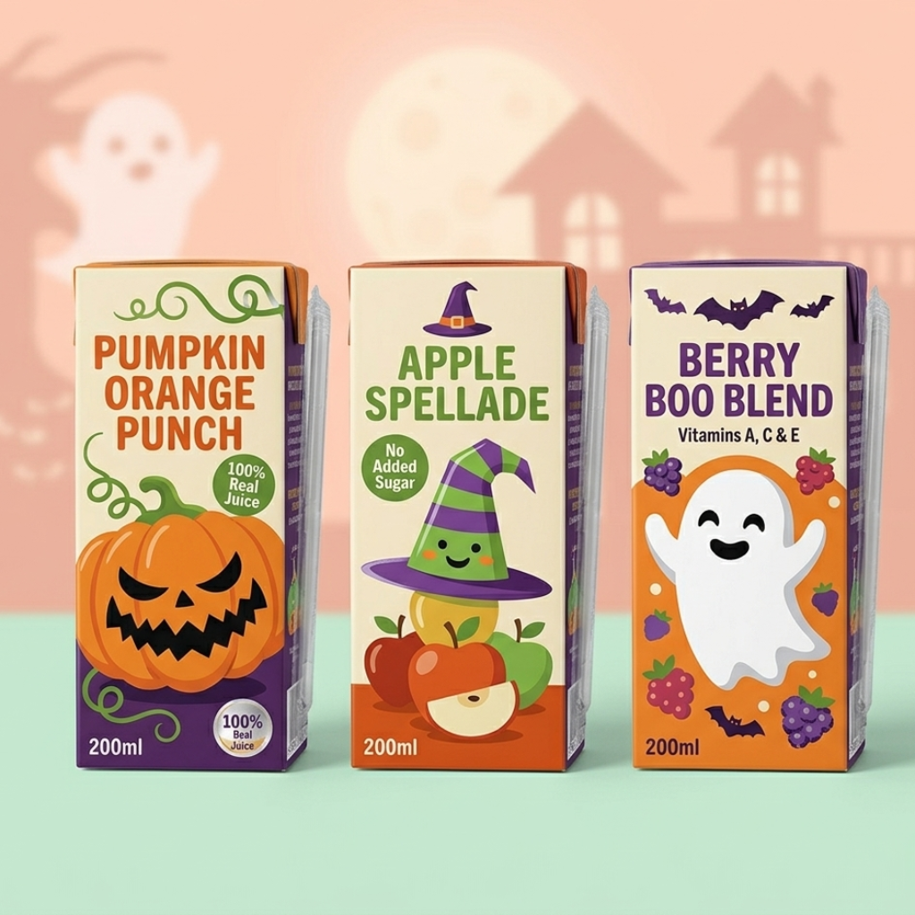 Halloween Juice Boxes