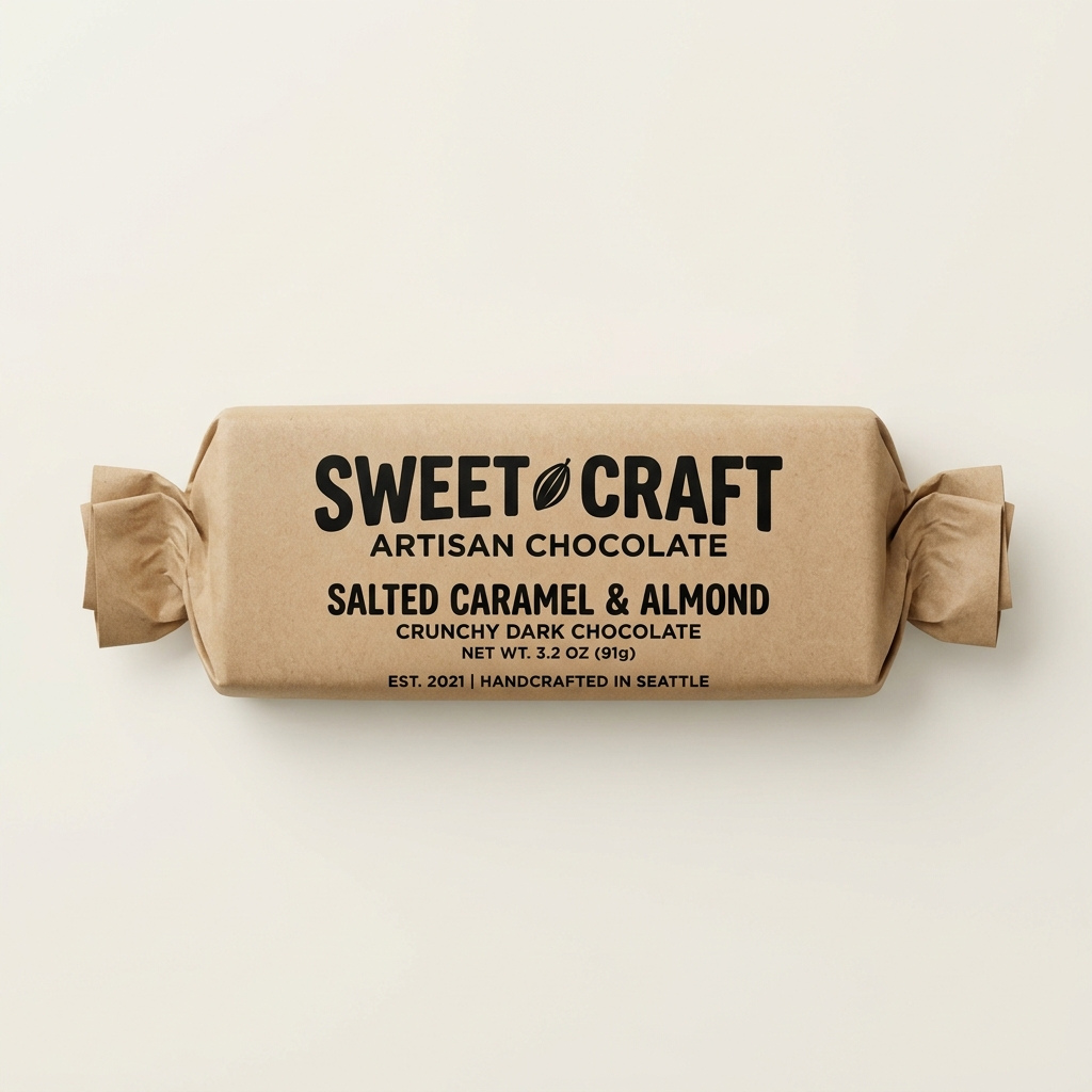 Kraft candy packaging