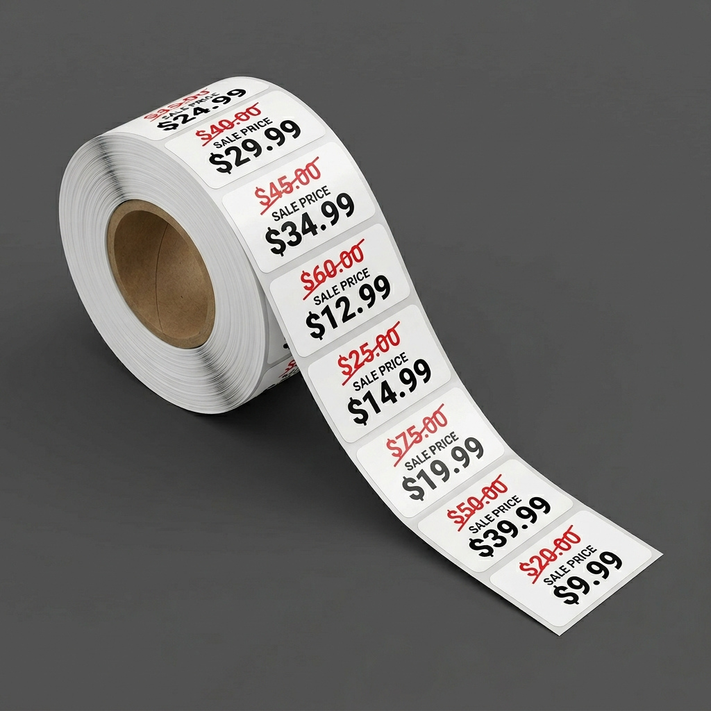 retail price labels