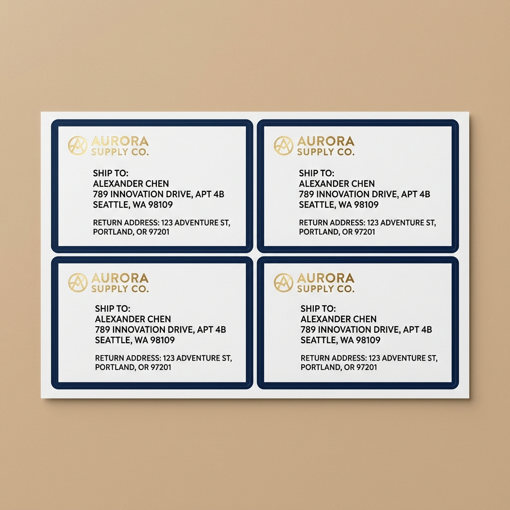 custom shipping labels