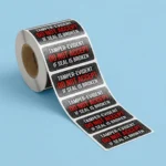 Custom Tamper-Proof Sticker Rolls