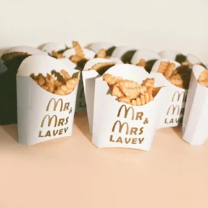 Wedding Fry Box