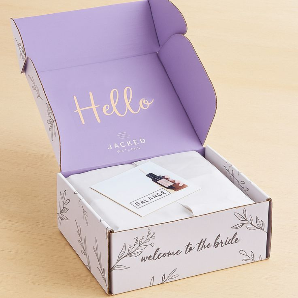 custom wedding mailer boxes