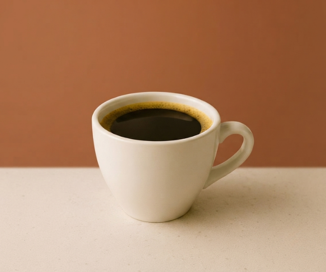 Americano cup with handle