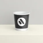 Black Coffee Cup