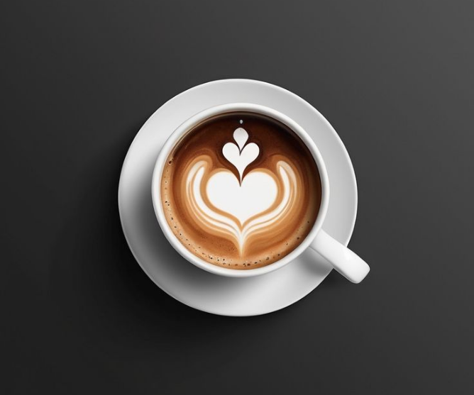 Ceramic cappuccino cups