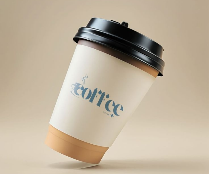 Paper cappuccino cups
