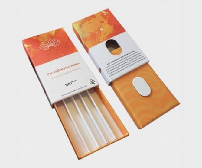 Child-resistant blunt packaging