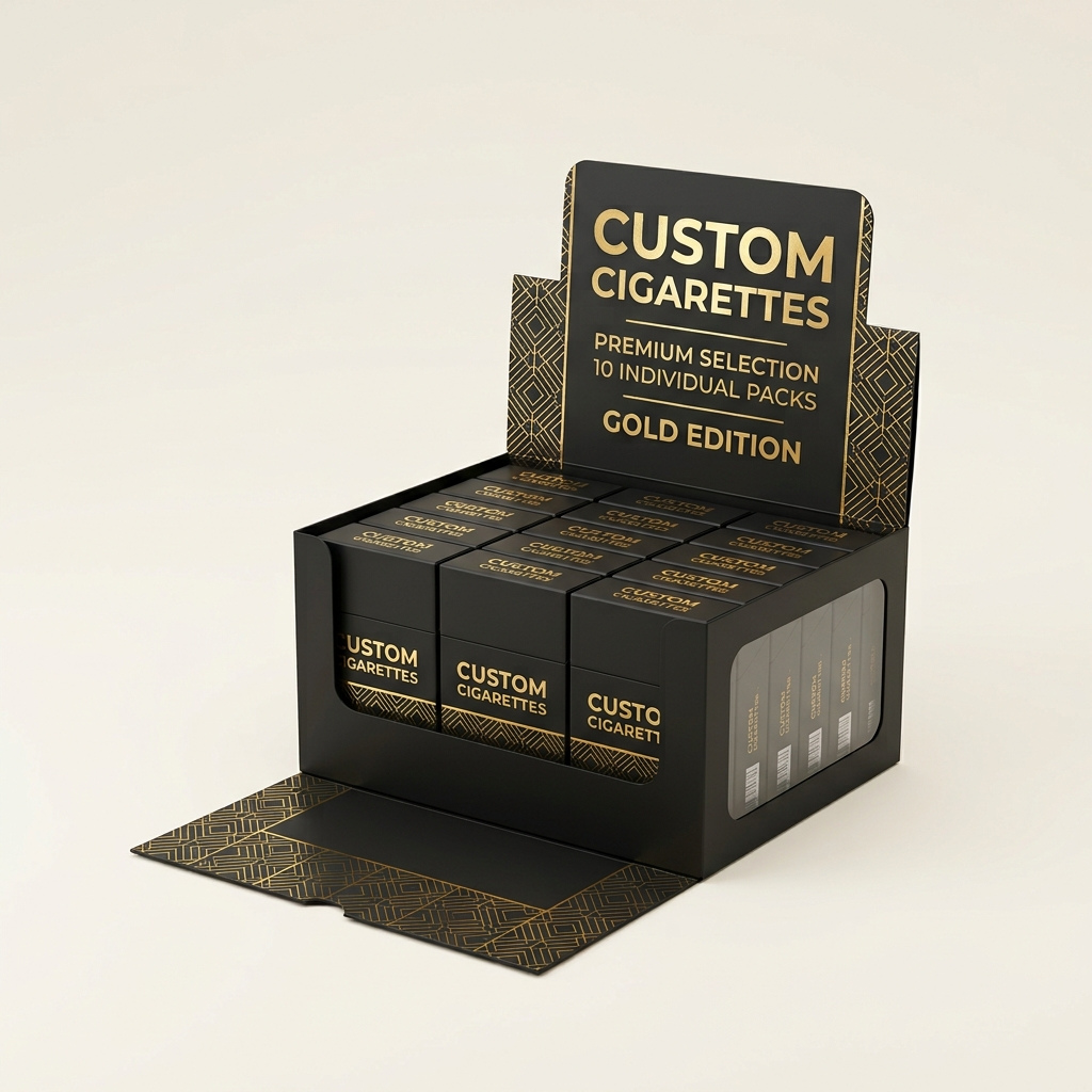 cigarette counter display boxes