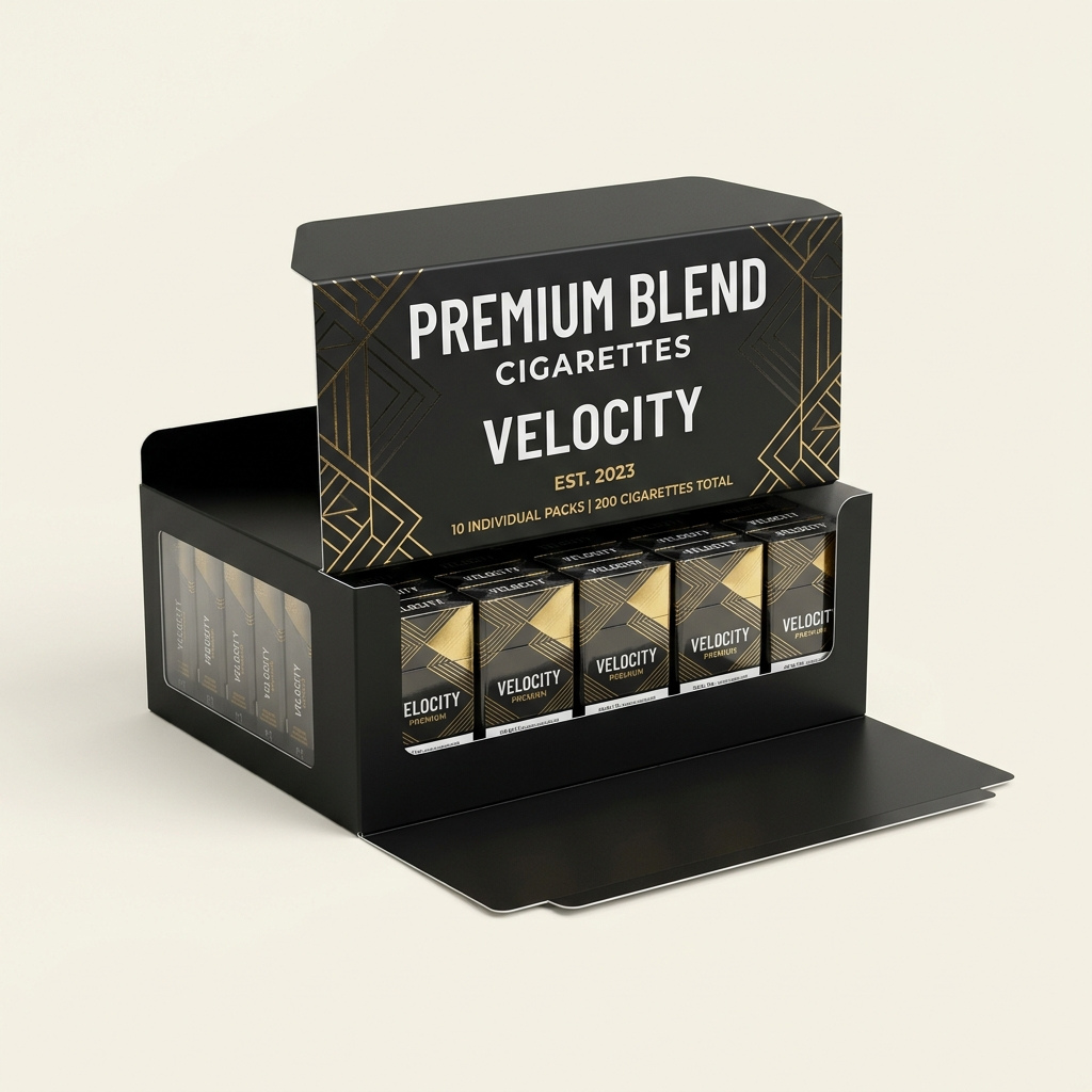 cigarette display packaging