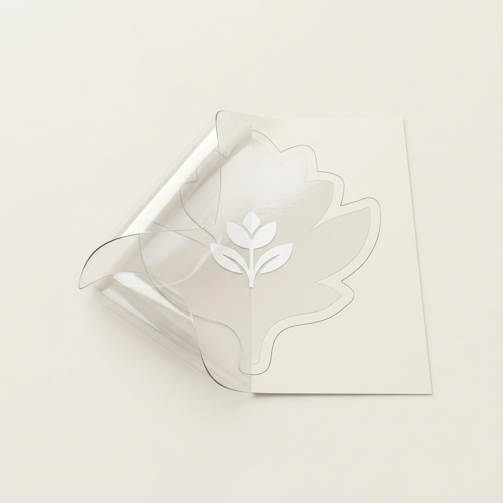 transparent vinyl labels