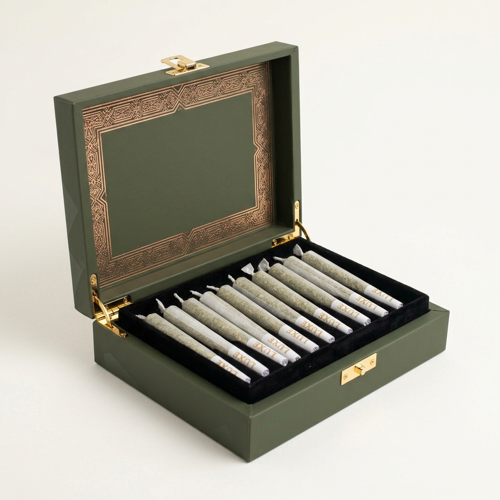 printed pre-roll joint boxes