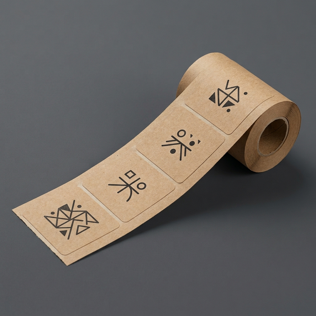 Kraft labels wholesale