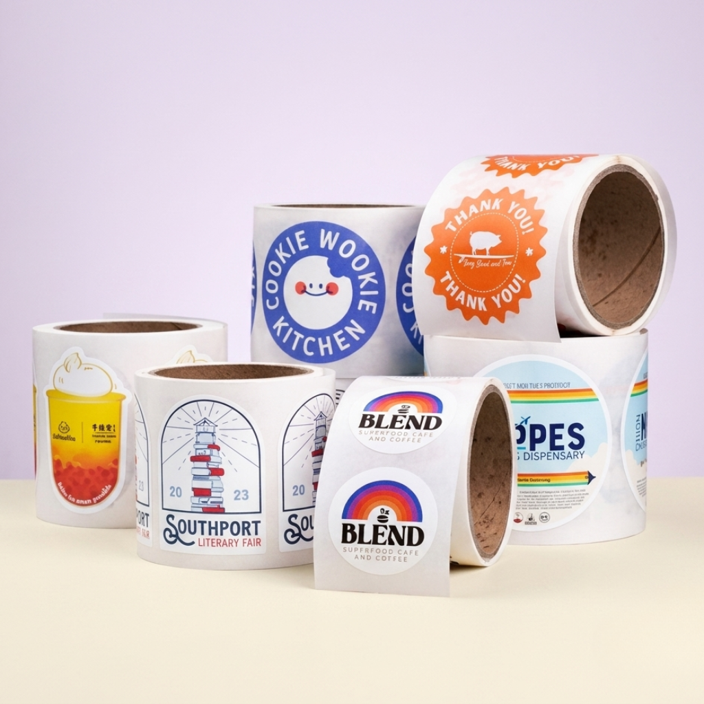 polyester sticker labels