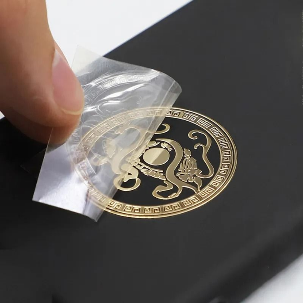 Transparent labels printing