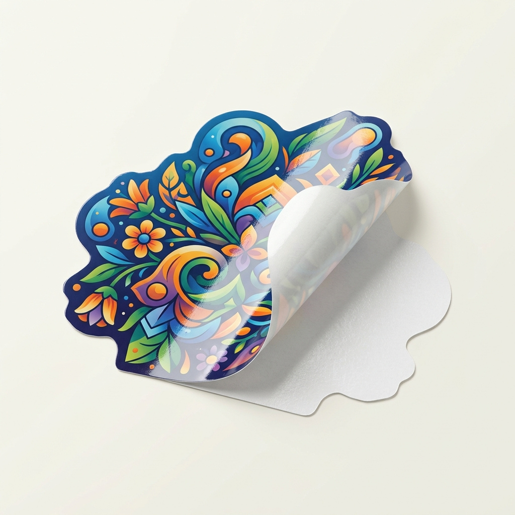 die-cut vinyl stickers