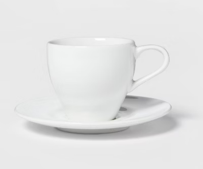 Espresso cup with handle
