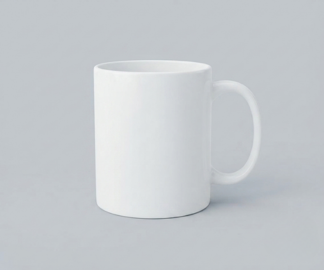 Custom flat white cup