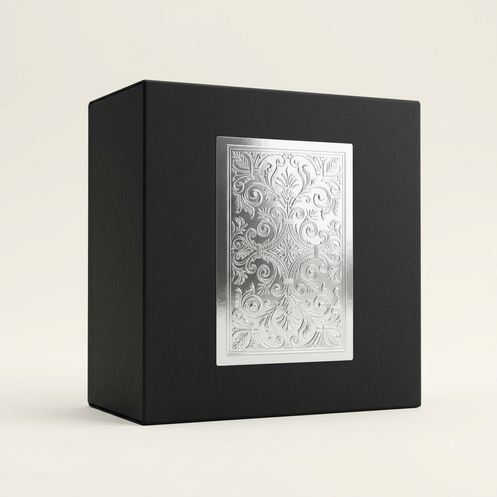 silver foil stickers