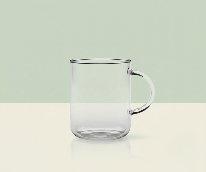 Glass Coffee Cup