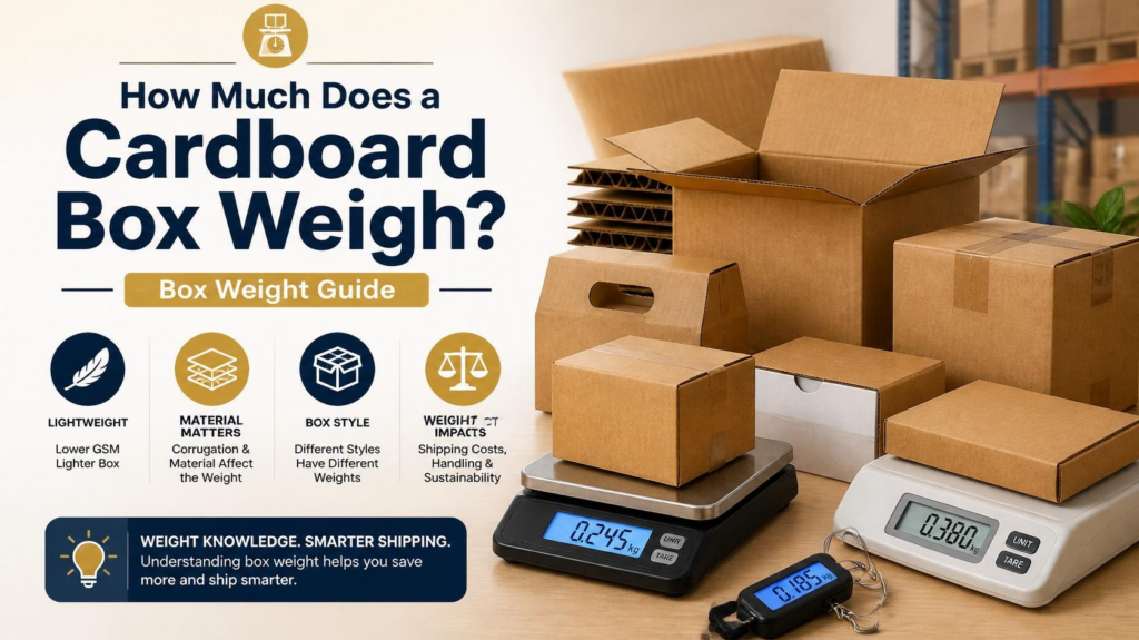How Much Does a Cardboard Box Weigh? Box Weight Guide