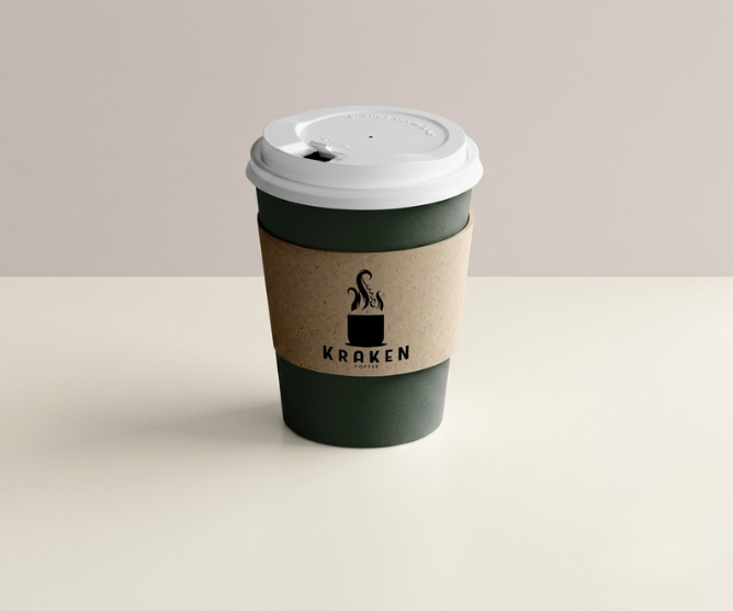 Printed Insulated Coffee Cup