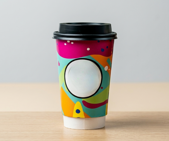 Custom insulated Coffee Cup